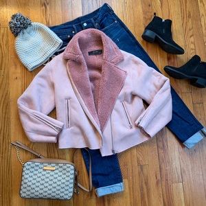 Zara Sherpa Coat